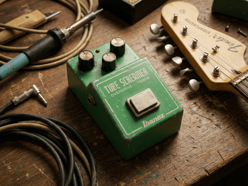Vintage Overdrive Tube Screamer pedal